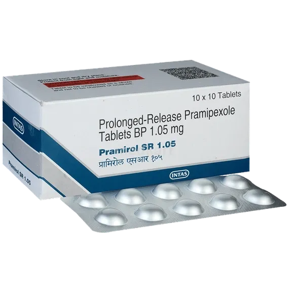 pramirol sr 1.05mg tablet 10's